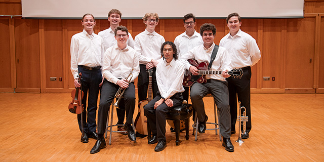 Los Pequeños Gigantes; Wabash’s first mariachi group.